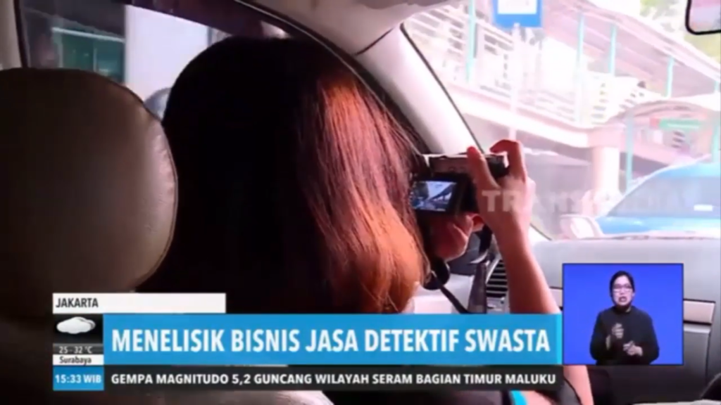 detektif wanita jessica eye detective indonesia liputan redaksi sore trans7