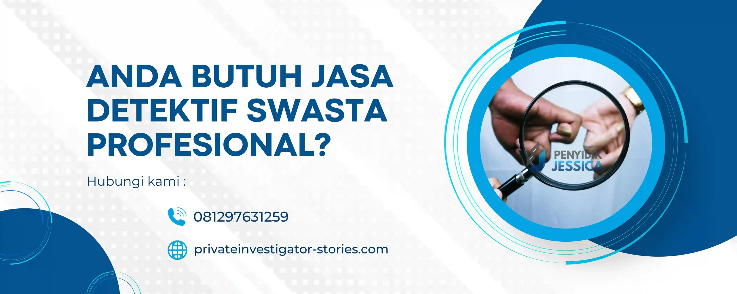 Kartu Informasi Jasa Detektif Swasta Profesional Jessica