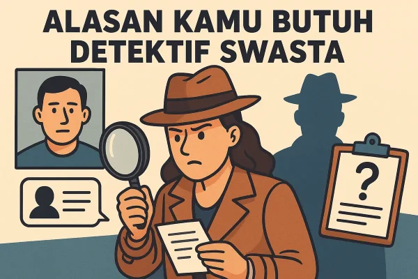 alasan butuh detektif swasta