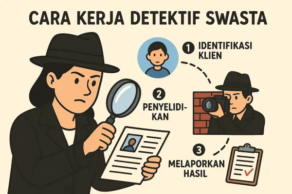 cara kerja detektif swasta