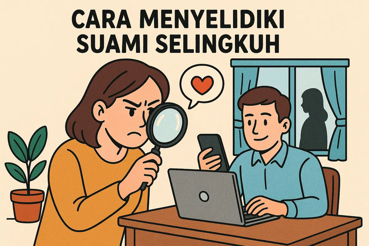 cara menyelidiki suami selingkuh
