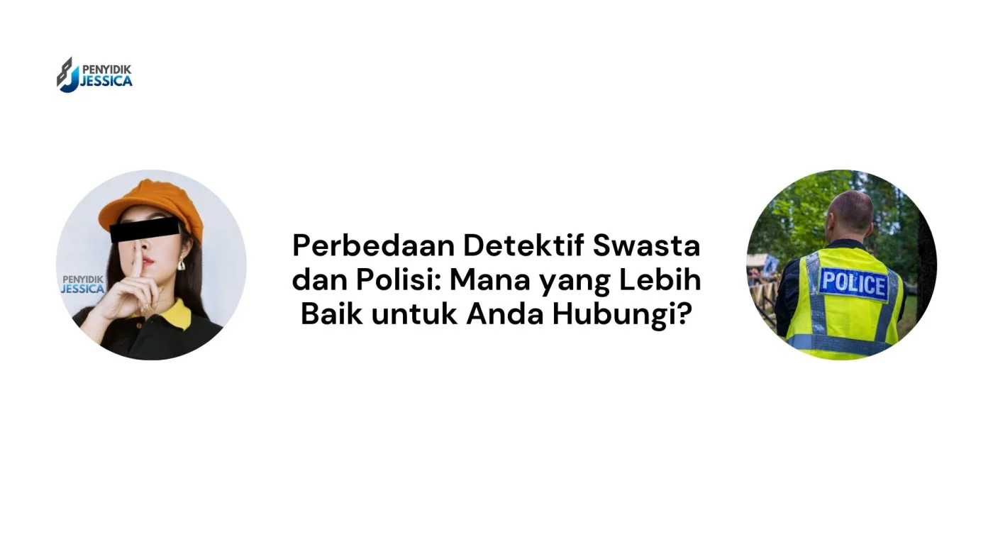 Pelajari Perbedaan Antara Detektif Swasta dengan Polisi di Sini